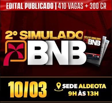 Curso Prime Presencial Simulado Bnb Ciclo Banco Do